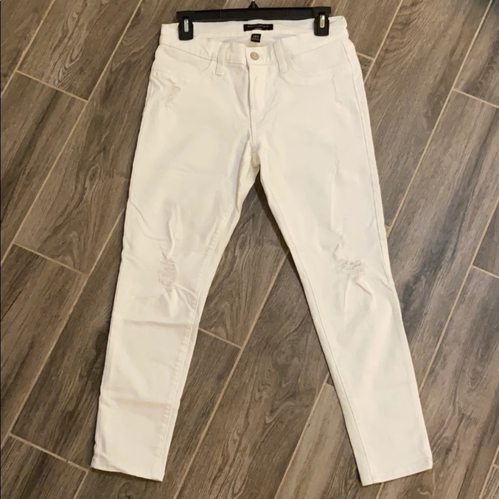 White jeans